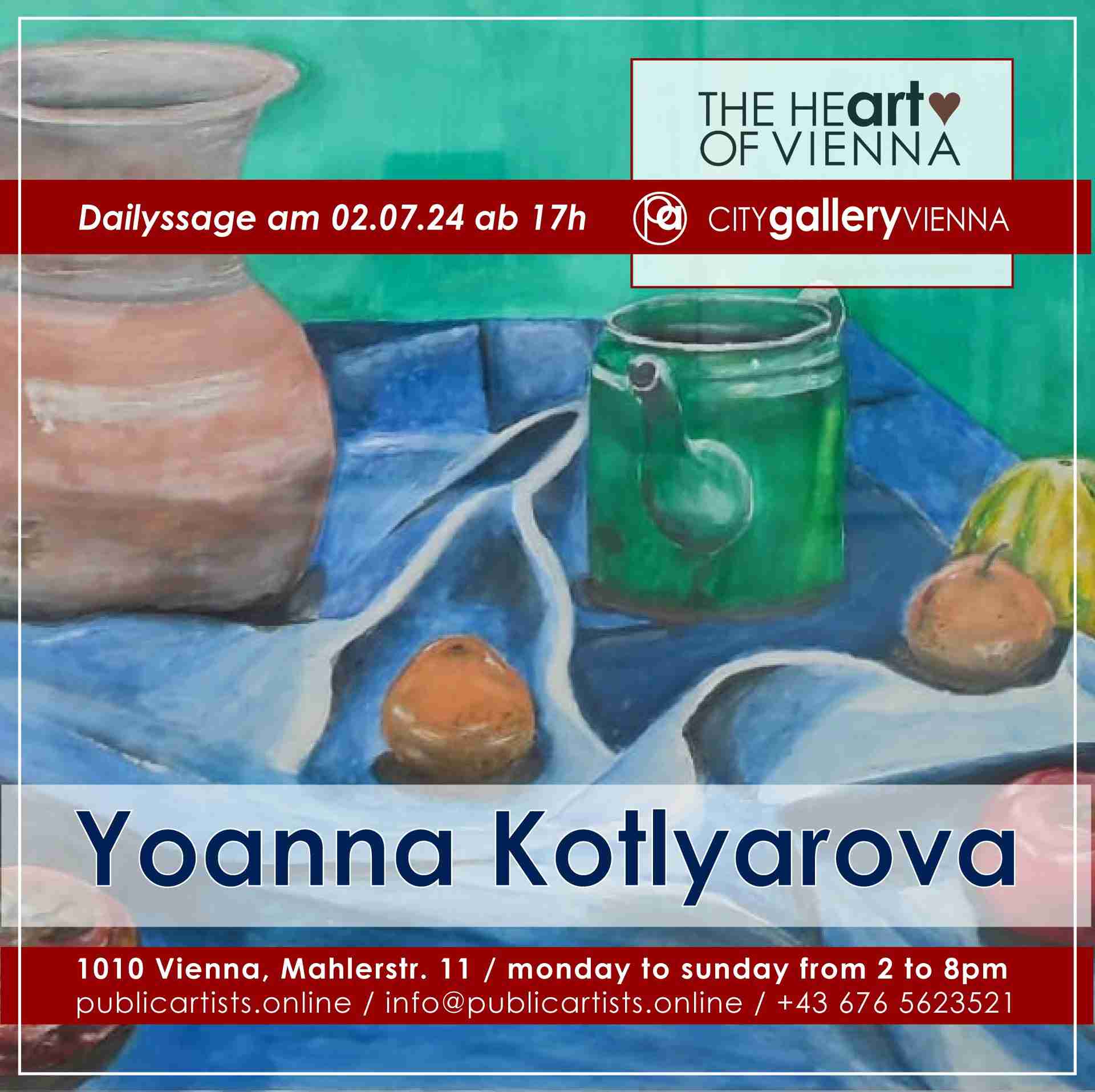 Yoanna Kotlyarova nella CITYgalleryVIENNA
