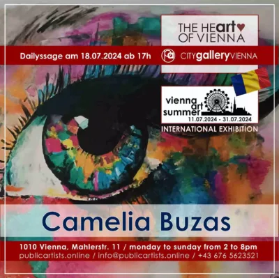 VÍDEŇSKÉ UMĚLECKÉ LÉTO s Camelií Buzas v CITYgalleryVIENNA