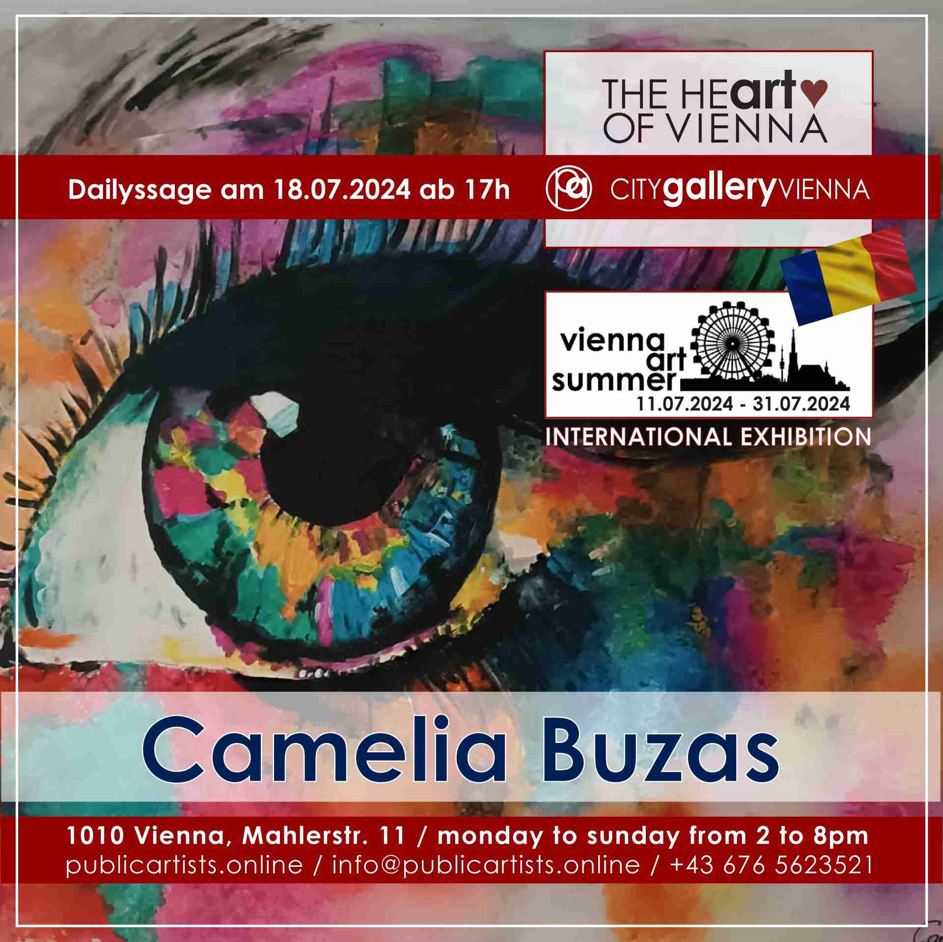 ВИЕНА АРТ ЛЯТО с Камелия Бузас в CITYgalleryVIENNA