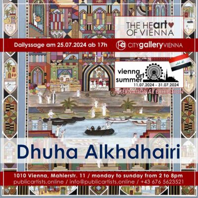 ВИЕНА АРТ ЛЯТО с Dhuha Alkhdhairi в CITYgalleryVIENNA