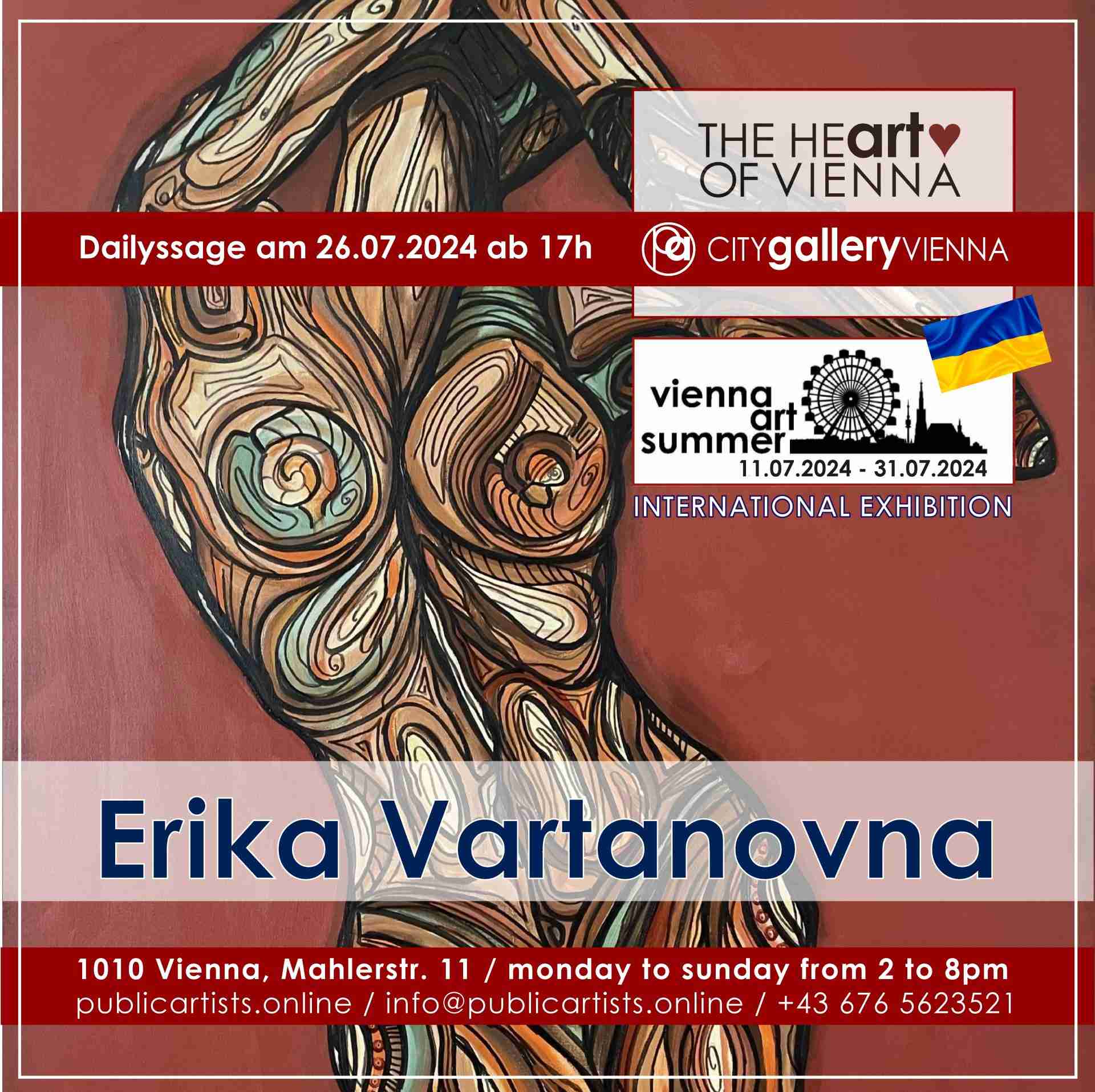 ВИЕНА АРТ ЛЯТО с Ерика Вартановна в CITYgalleryVIENNA