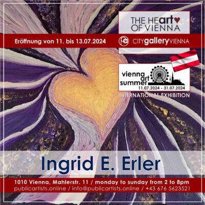 ВИЕНА АРТ ЛЯТО с Ингрид Е. Ерлер в CITYgalleryVIENNA