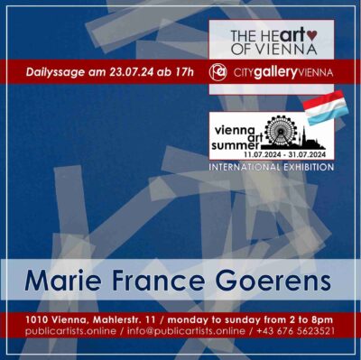ВИЕНА АРТ ЛЯТО с Мари Франс Гьоренс в CITYgalleryVIENNA