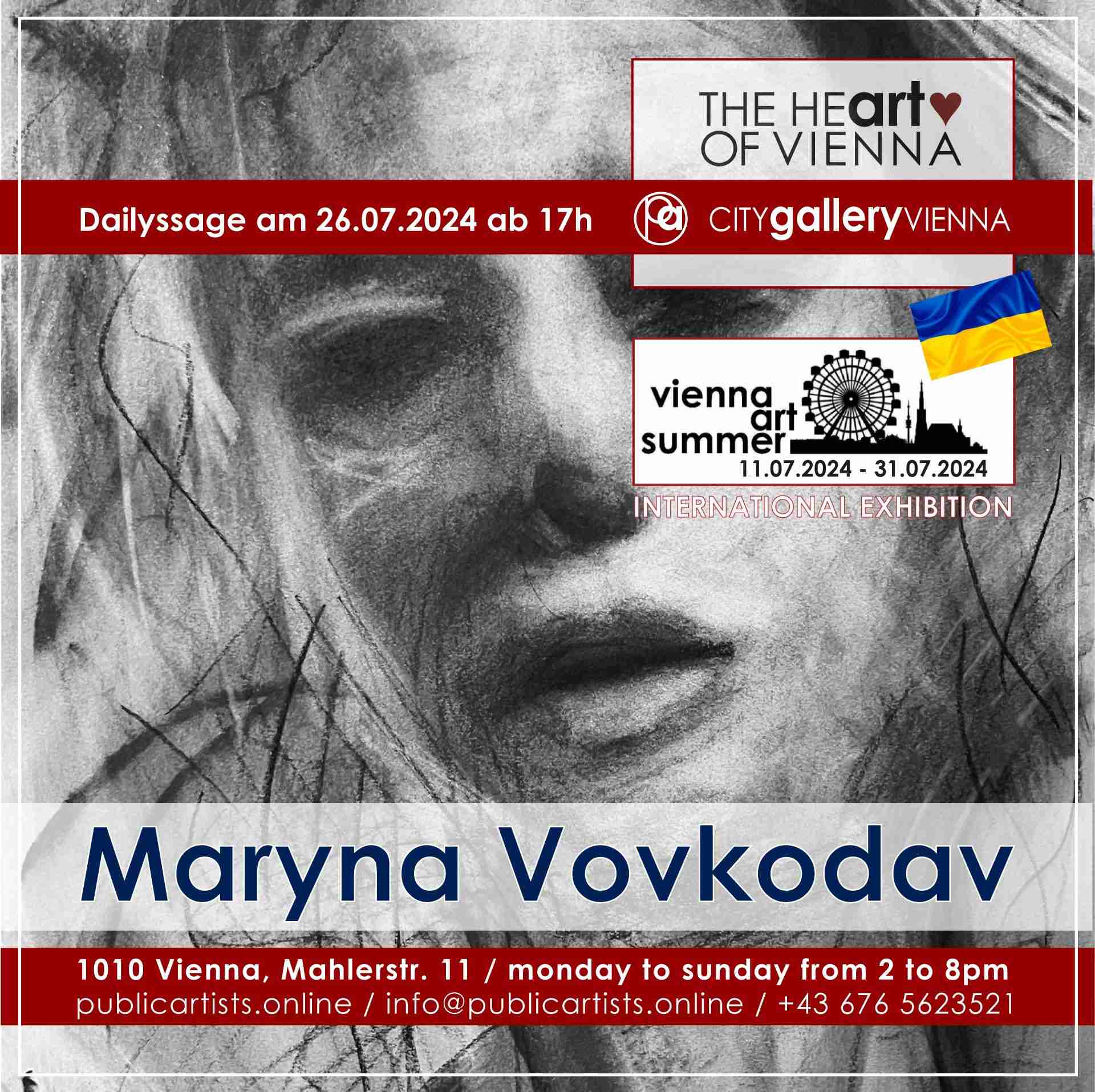 ВИЕНА АРТ ЛЯТО с Марияна Вовкодав в CITYgalleryVIENNA