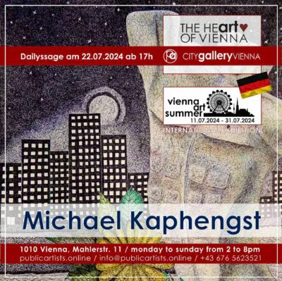 VÍDEŇSKÉ UMĚLECKÉ LÉTO s Michaelem Kaphengstem v CITYgalleryVIENNA