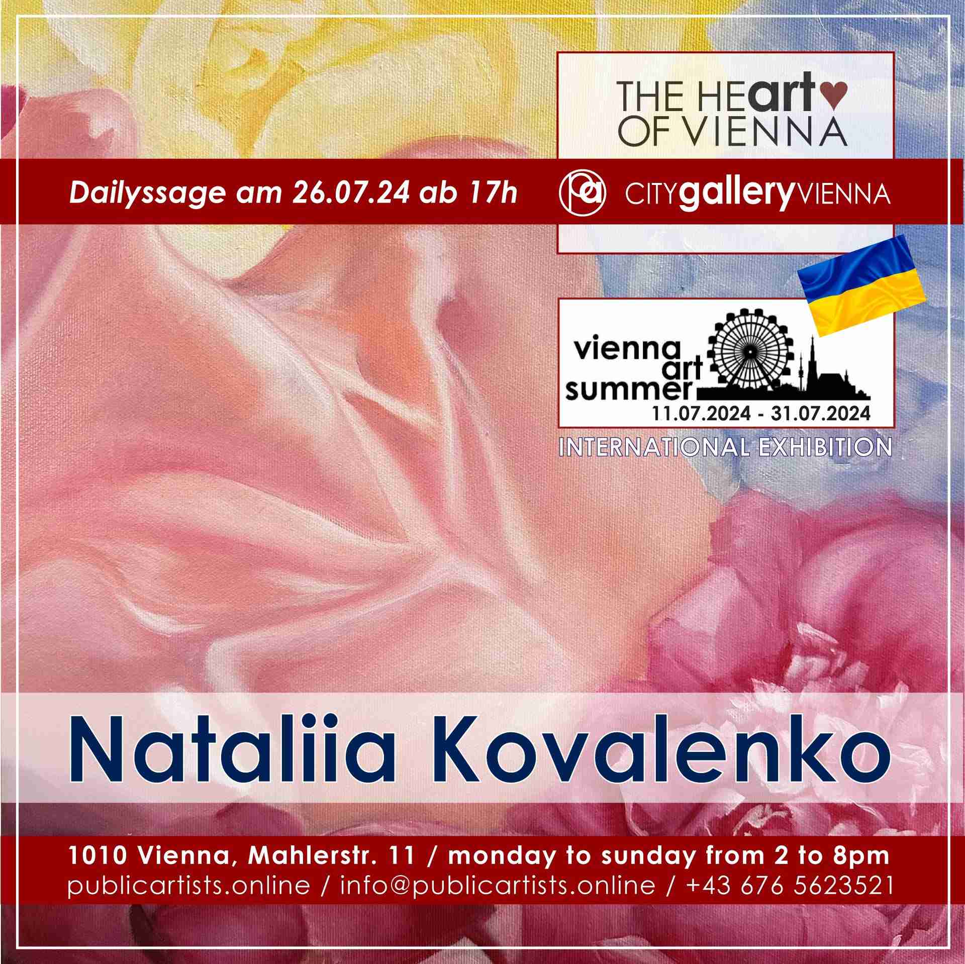 ВИЕНА АРТ ЛЯТО с Наталия Коваленко в CITYgalleryVIENNA
