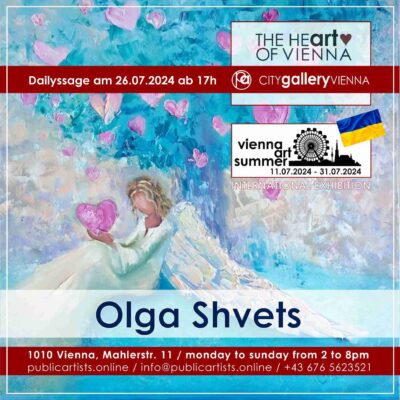 VIENNA ART SUMMER with Olga Shvets in the CITYgalleryVIENNA