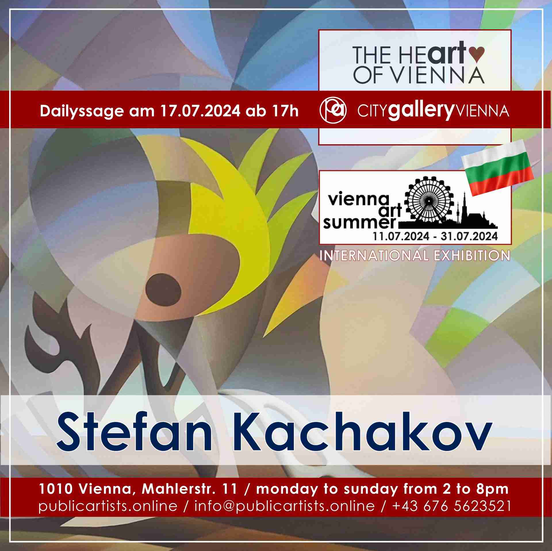 ВИЕНА АРТ ЛЯТО със Стефан Качаков в CITYgalleryVIENNA