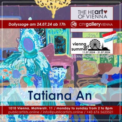 ВИЕНА АРТ ЛЯТО с Татяна Ан в CITYgalleryVIENNA