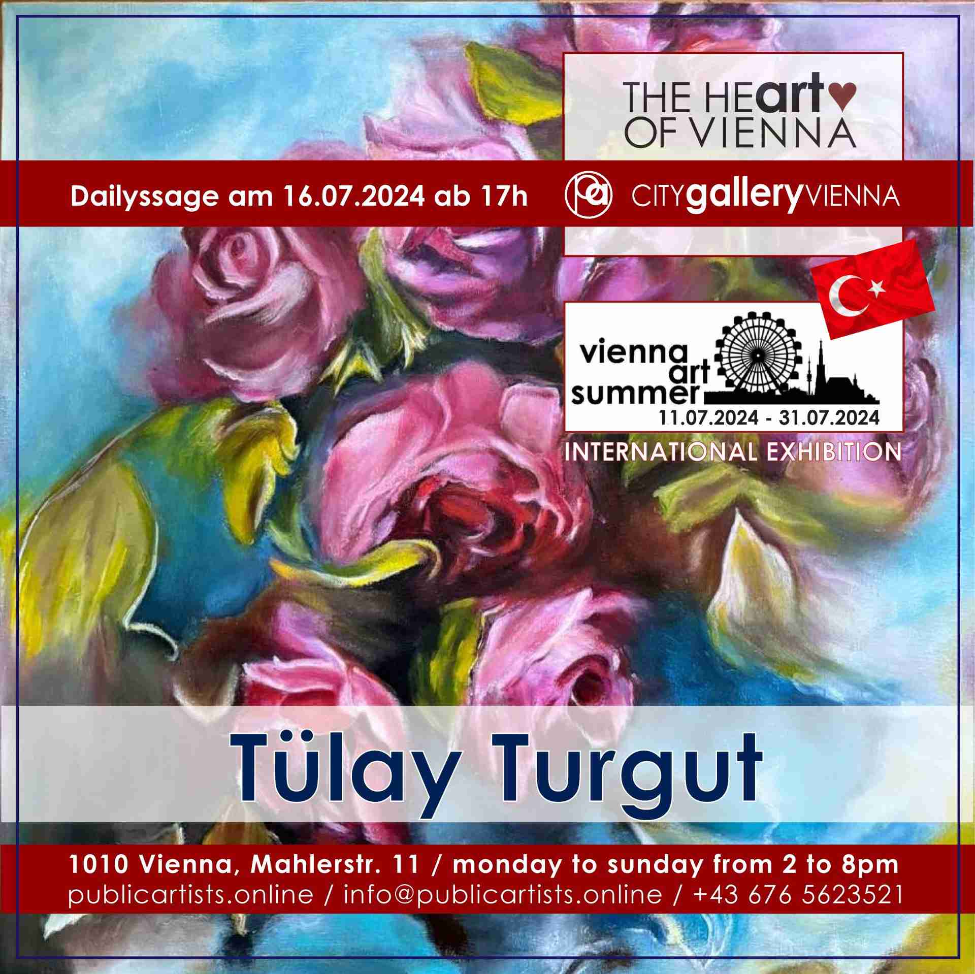 ВИЕНА АРТ ЛЯТО с Тулай Тургут в CITYgalleryVIENNA