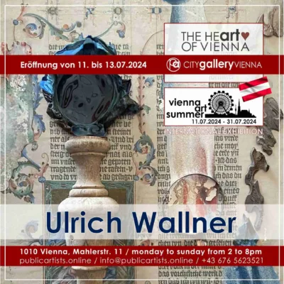 VÍDEŇSKÉ UMĚLECKÉ LÉTO s Ulrichem Wallnerem v CITYgalleryVIENNA