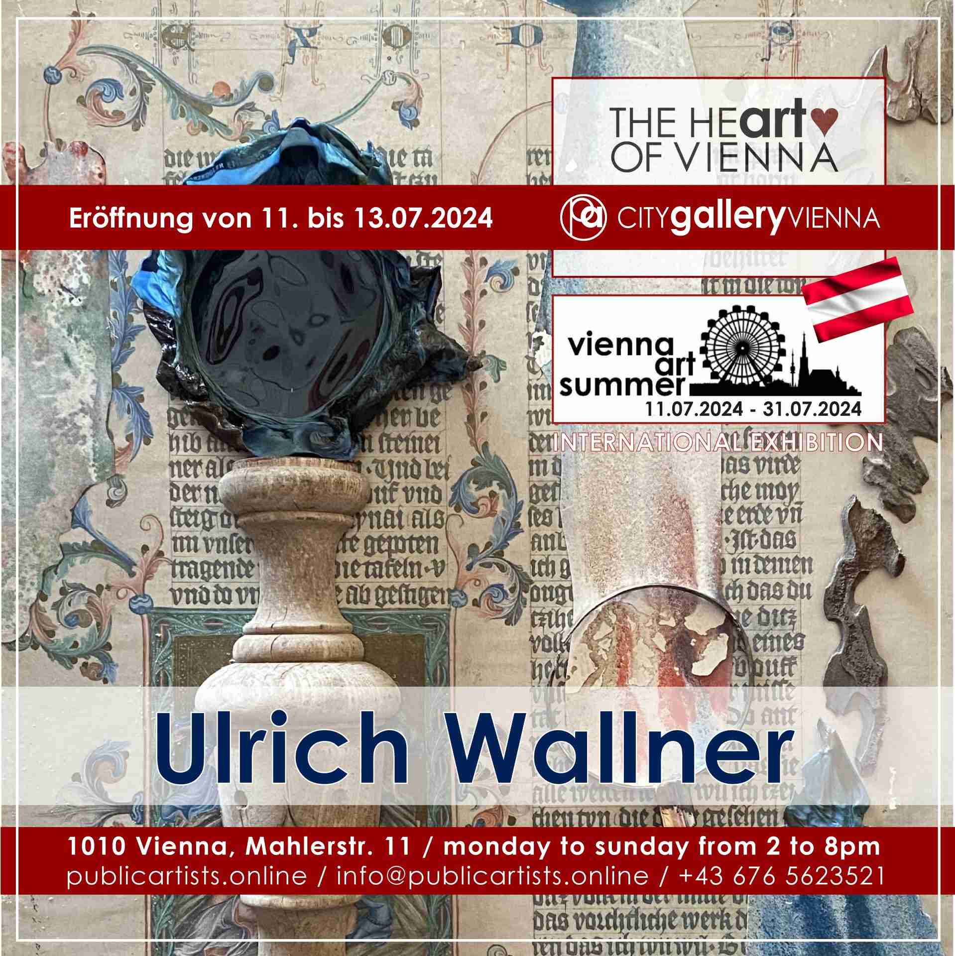ВИЕНСКО АРТ ЛЯТО с Улрих Валнер в CITYgalleryVIENNA