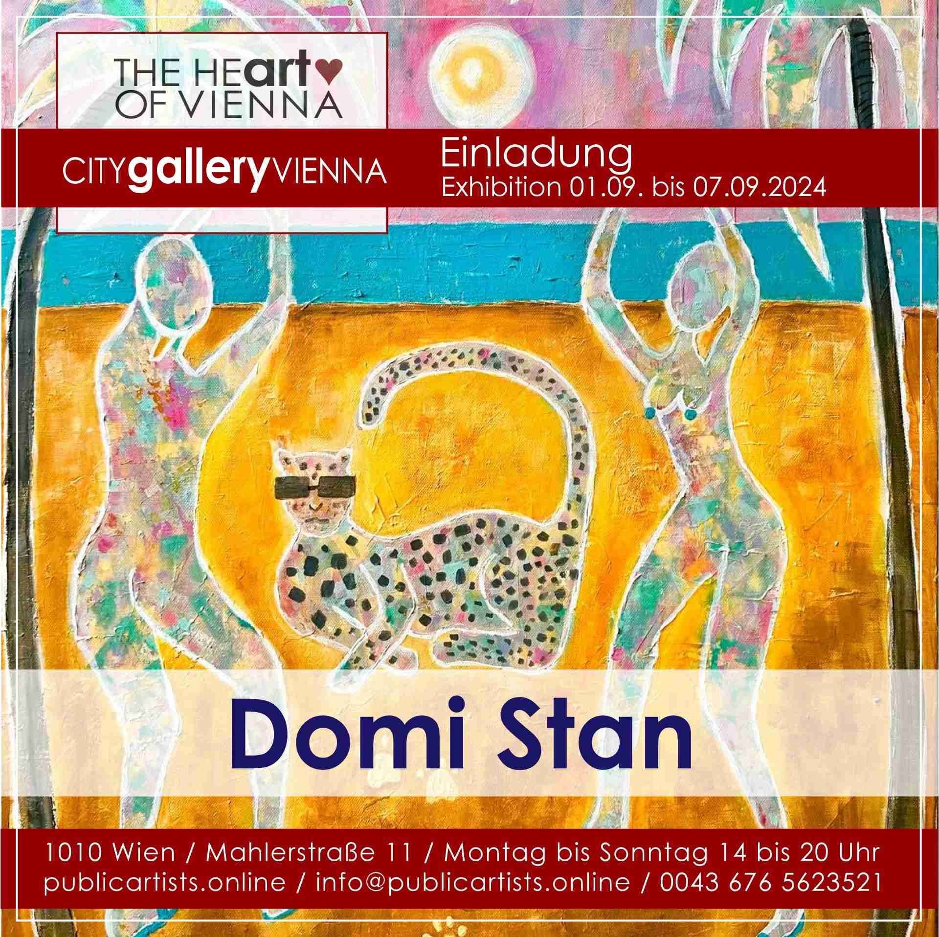 Domi Stan in der CITYgalleryVIENNA