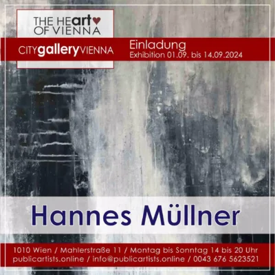 Hannes Müllner v CITYgalleryVIENNA