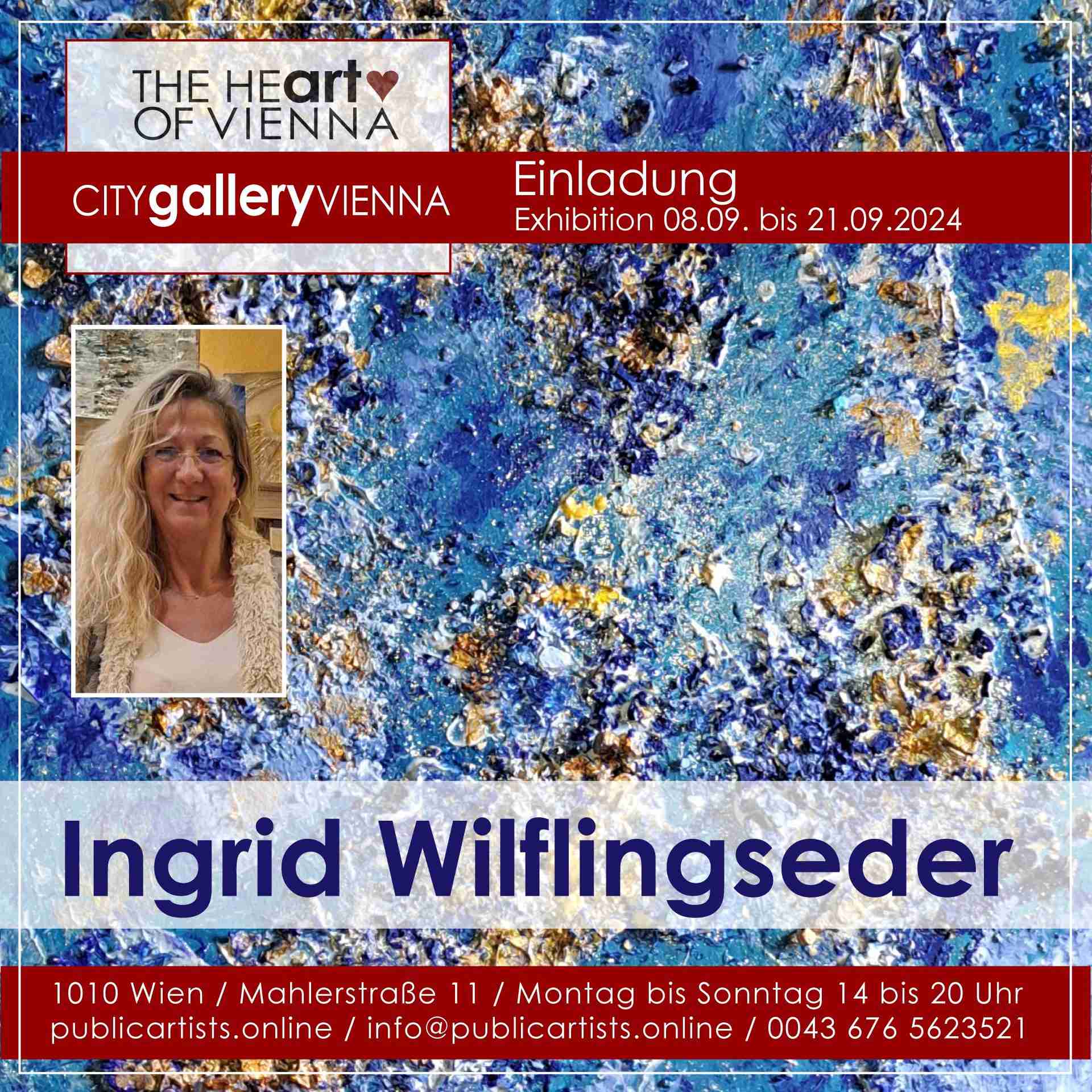 Ingrid Wilflingseder a CITYgalleryVIENNA-ban