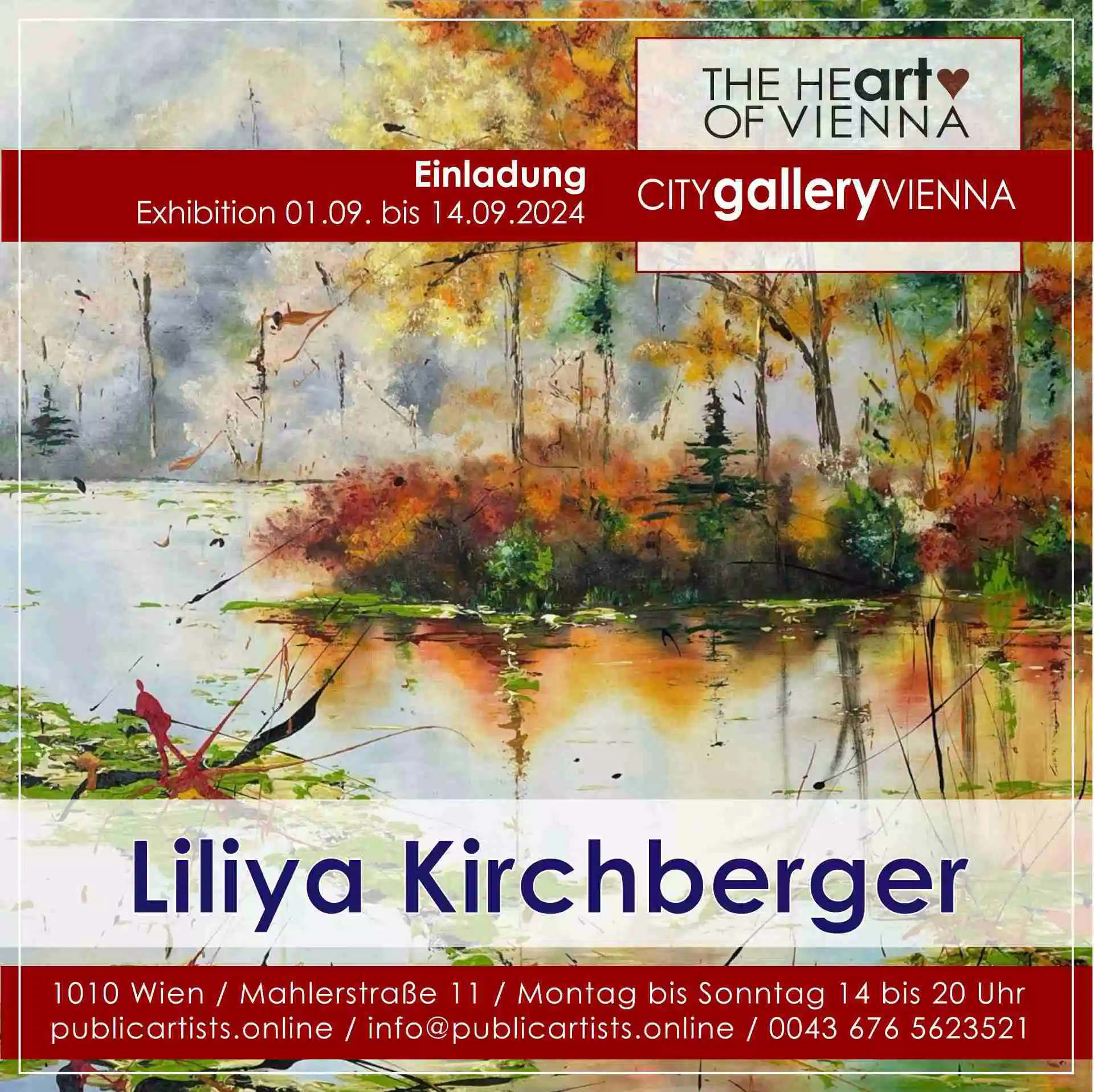 Liliya Kirchberger a CITYgalleryVIENNA-ban