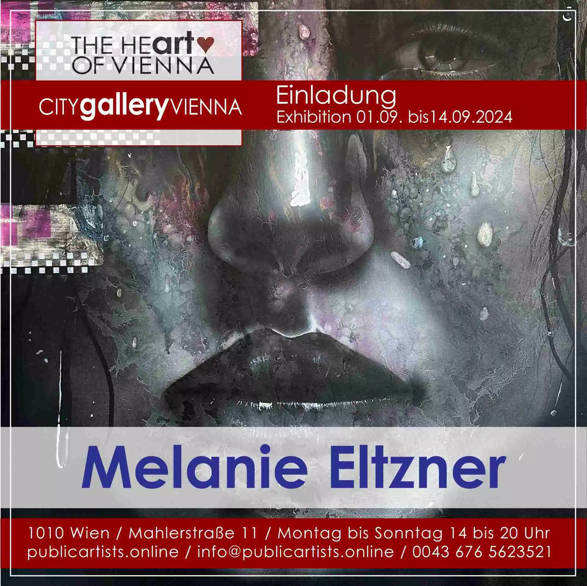Melanie Eltzner a CITYgalleryVIENNA-ban
