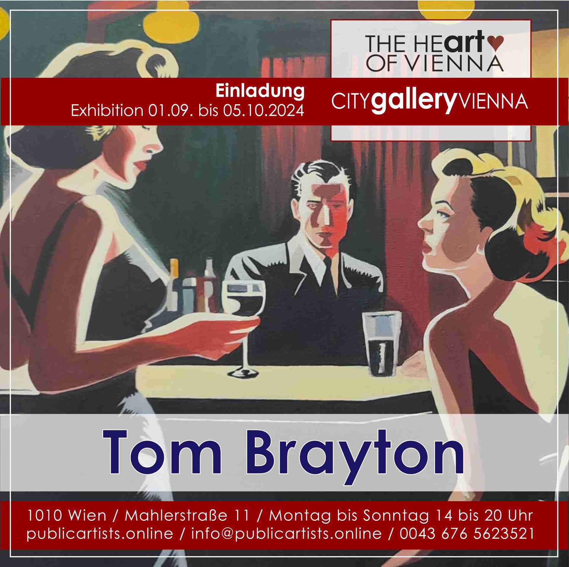 Tom Brayton à la CITYgalleryVIENNA