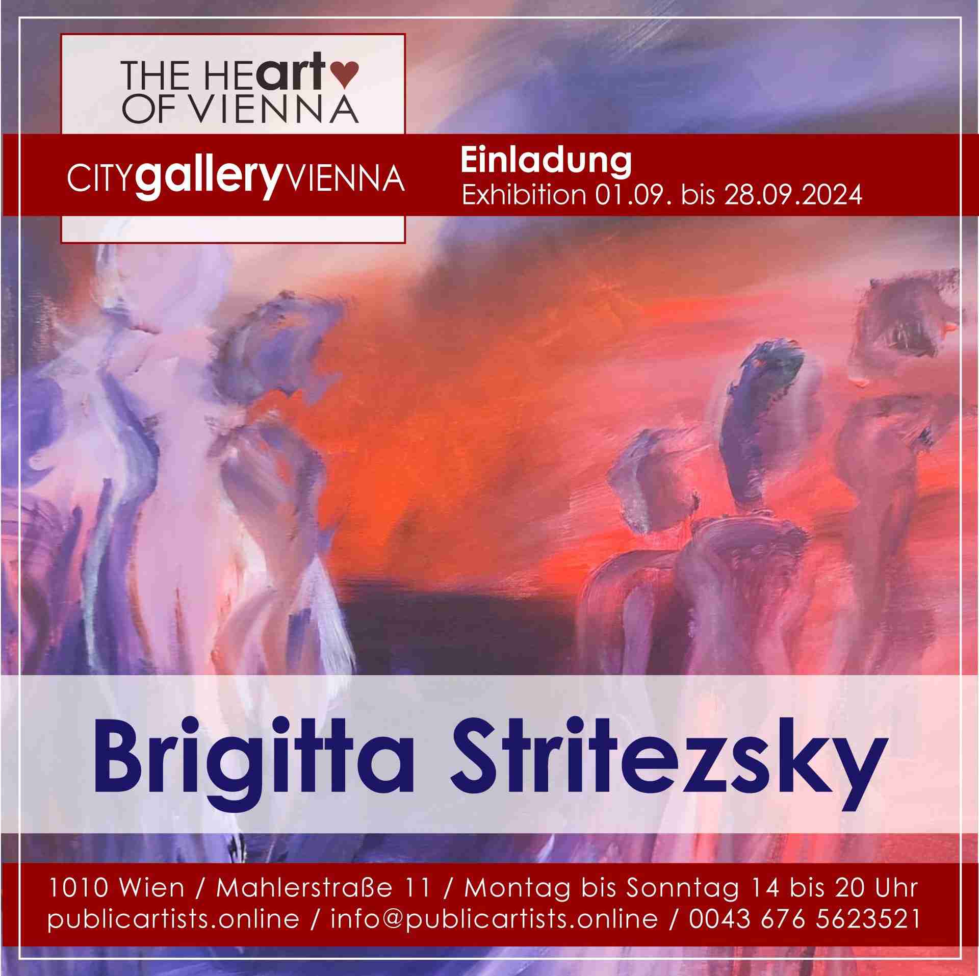 Brigitta Stritezsky a CITYgalleryVIENNA-ban