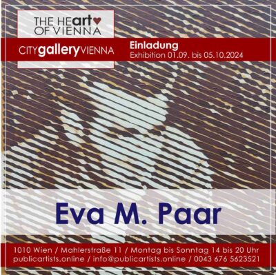 Eva M. Paar in the CITYgalleryVIENNA