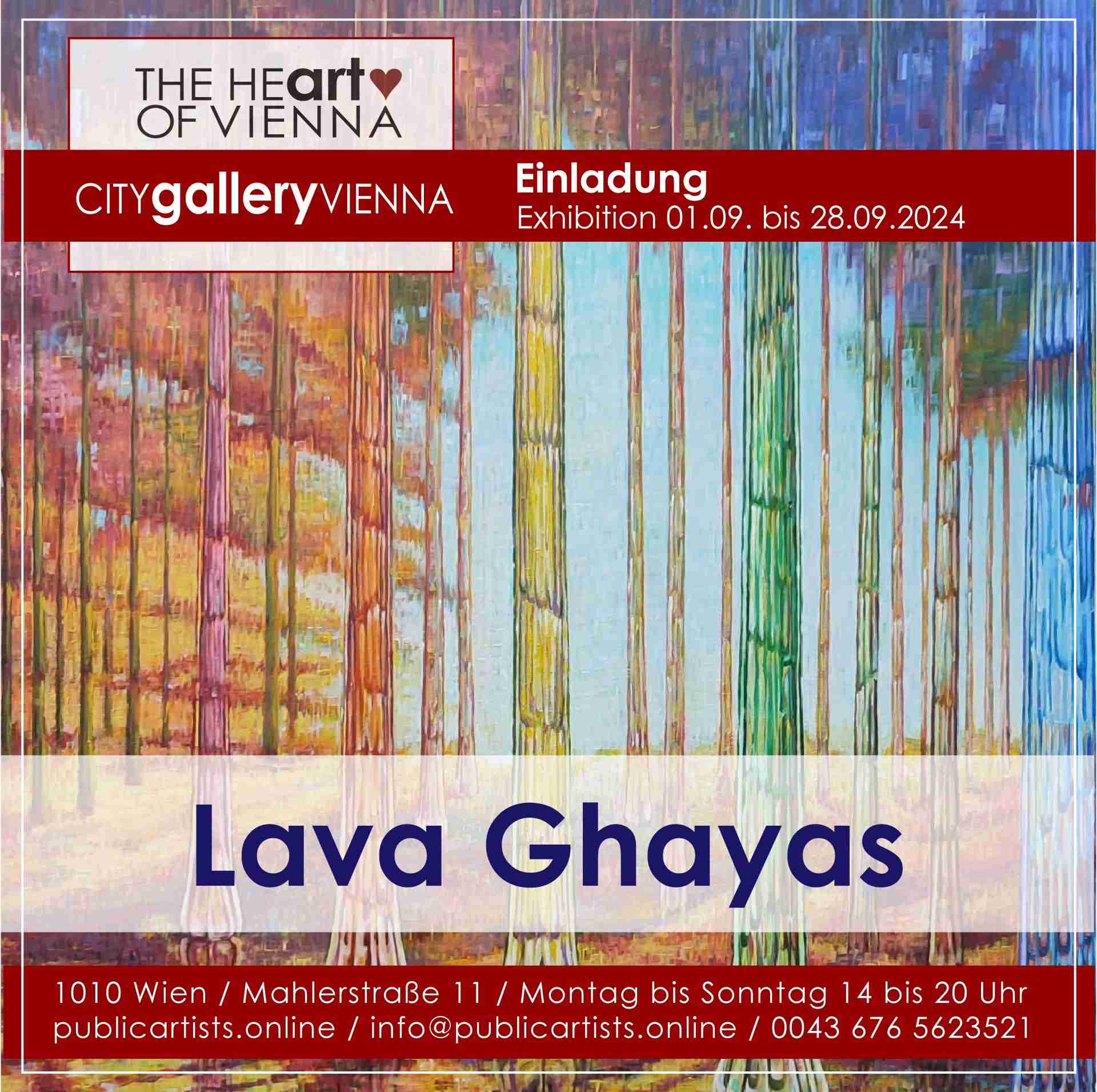 Лава Гайас в галерее CITYgalleryVIENNA