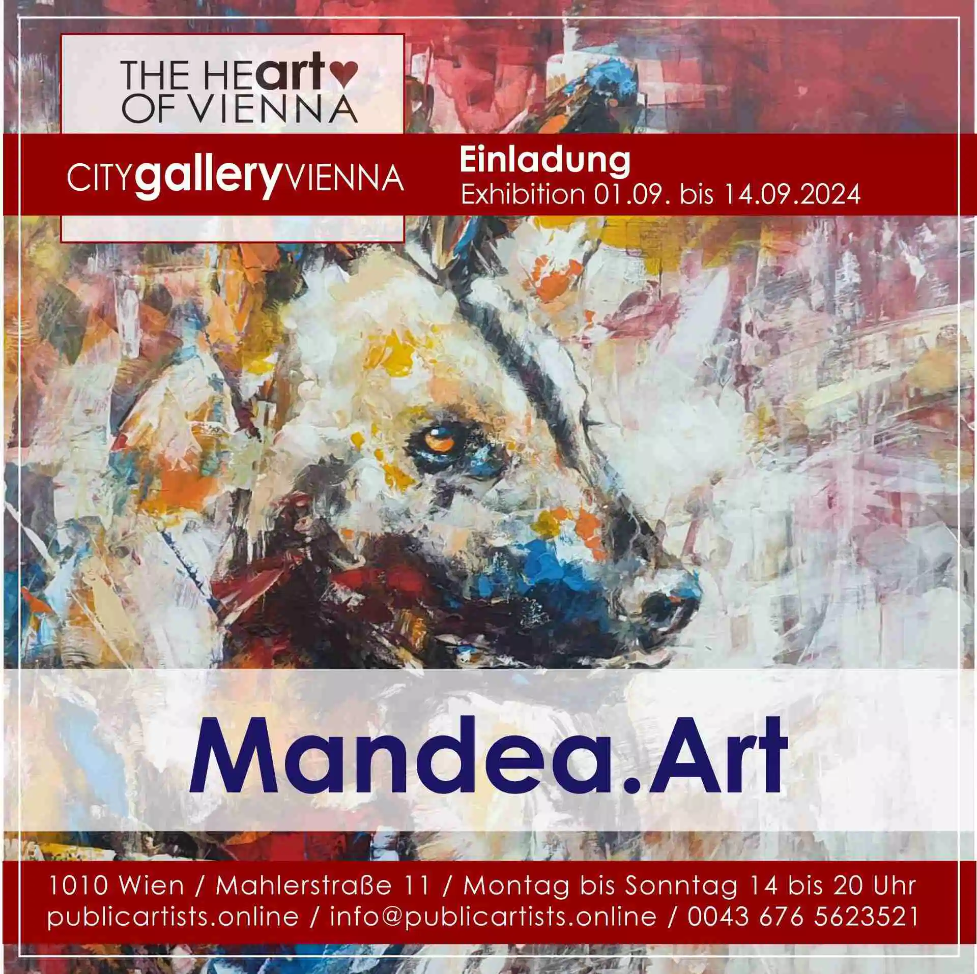 Mandea.Art v CITYgalleryVIENNA