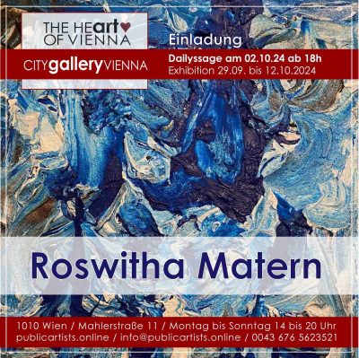 Розвита Матерн в CITYgalleryVIENNA
