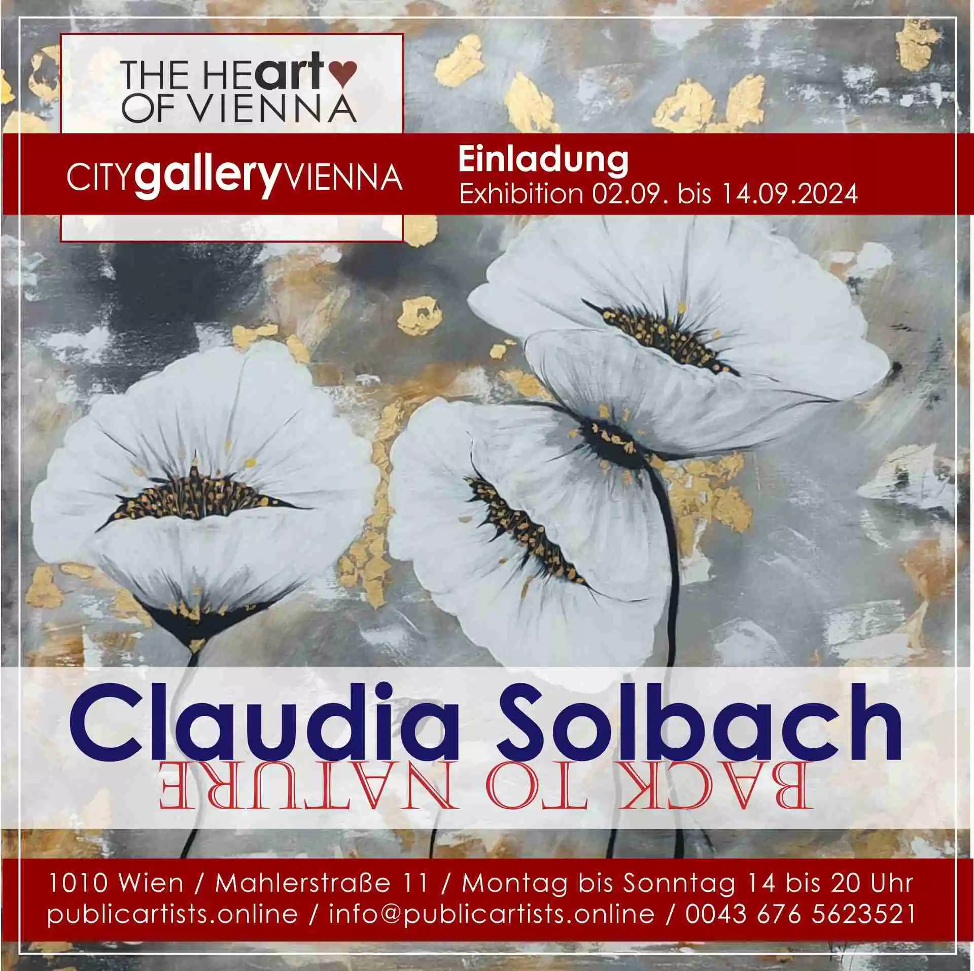 Claudia Solbach a CITYgalleryVIENNA-ban