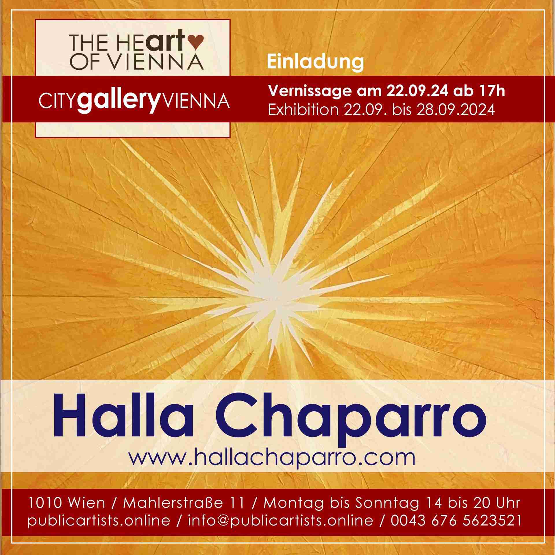 Хала Чапаро в CITYgalleryVIENNA