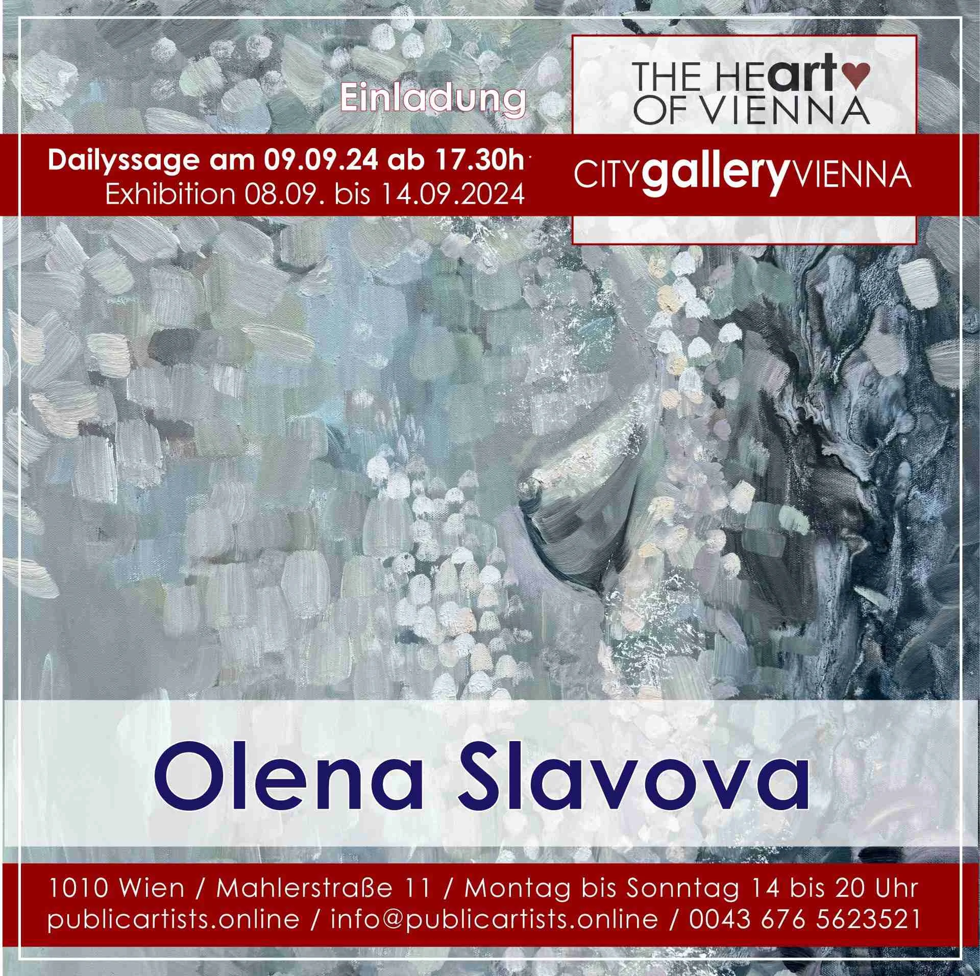 Olena Slavova v CITYgalleryVIENNA