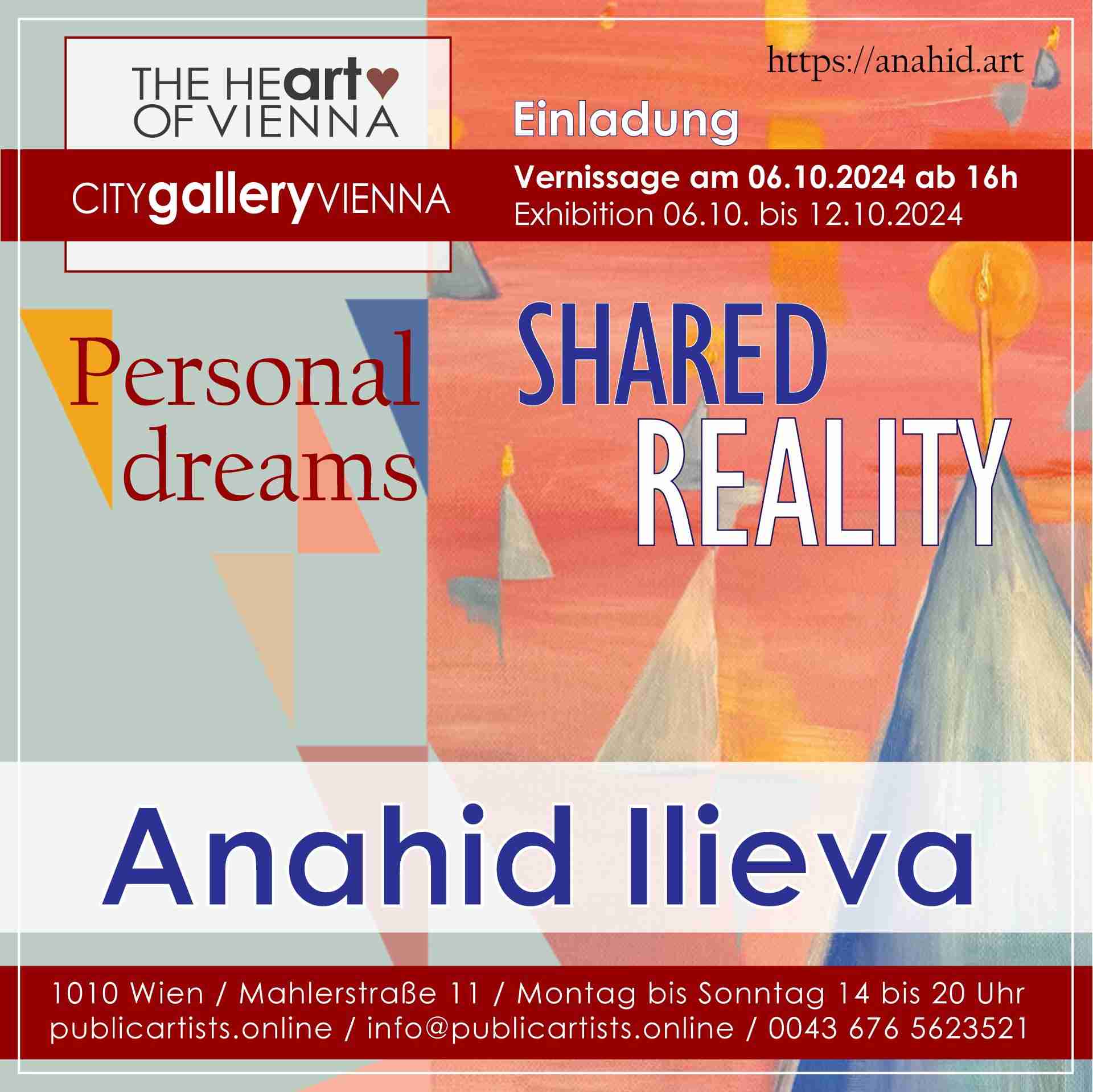 Анахид Илиева в CITYgalleryVIENNA