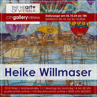 Heike Willmaser in der CITYgalleryVIENNA