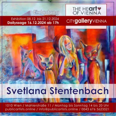Светлана Стентенбах в CITYgalleryVIENNA