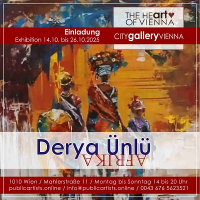 Derya Ünlü показва AFRIKA в CITYgalleryVIENNA