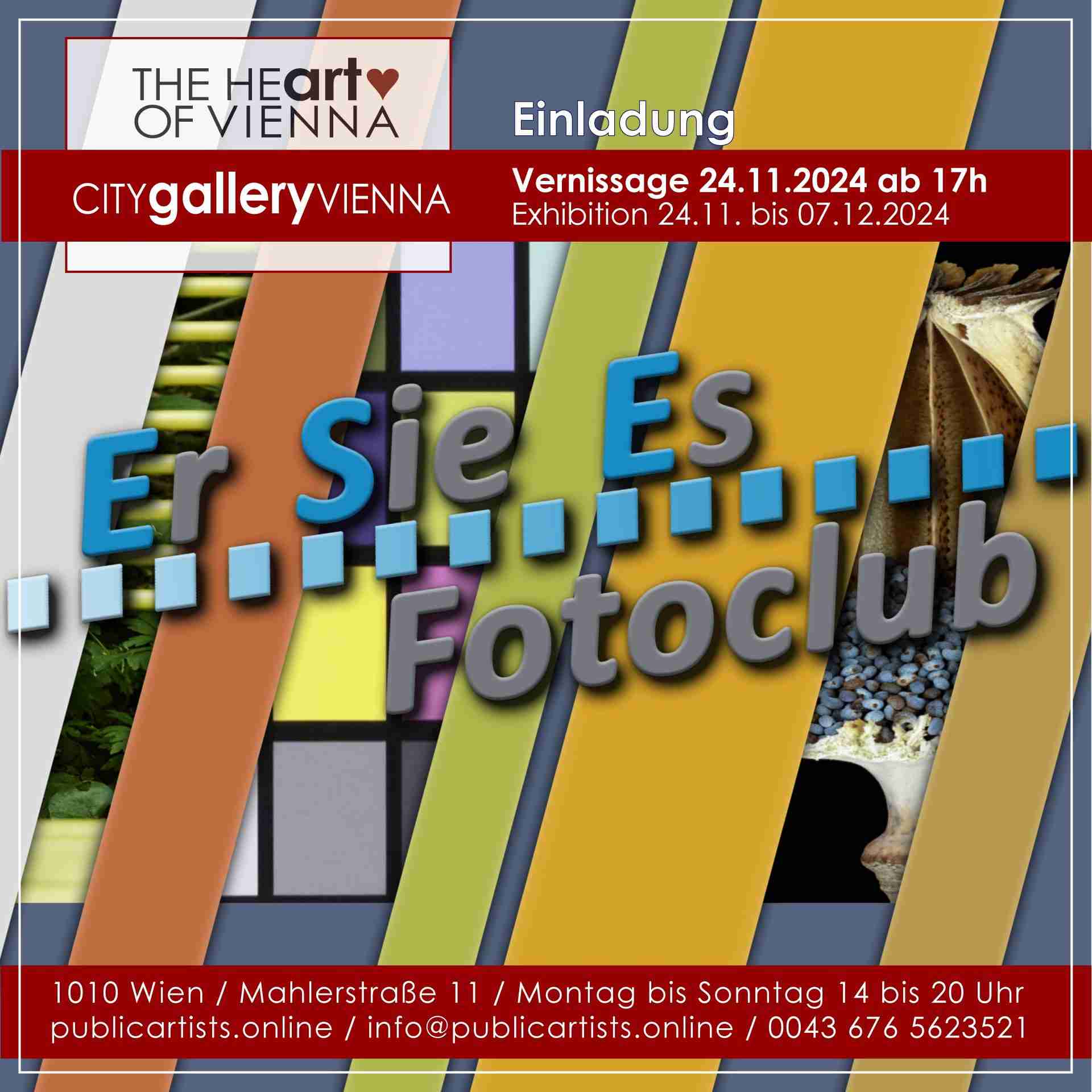 ER SIE ES Fotoclub in der CITYgalleryVIENNA