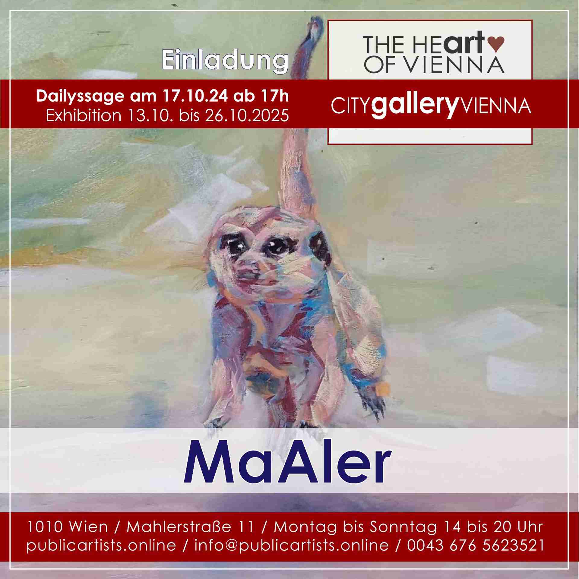 MaAler in der CITYgalleryVIENNA