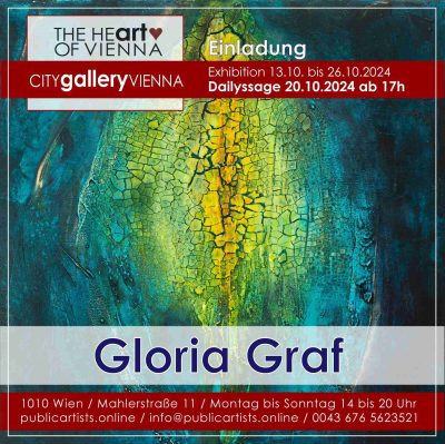 Gloria Graf in the CITYgalleryVIENNA