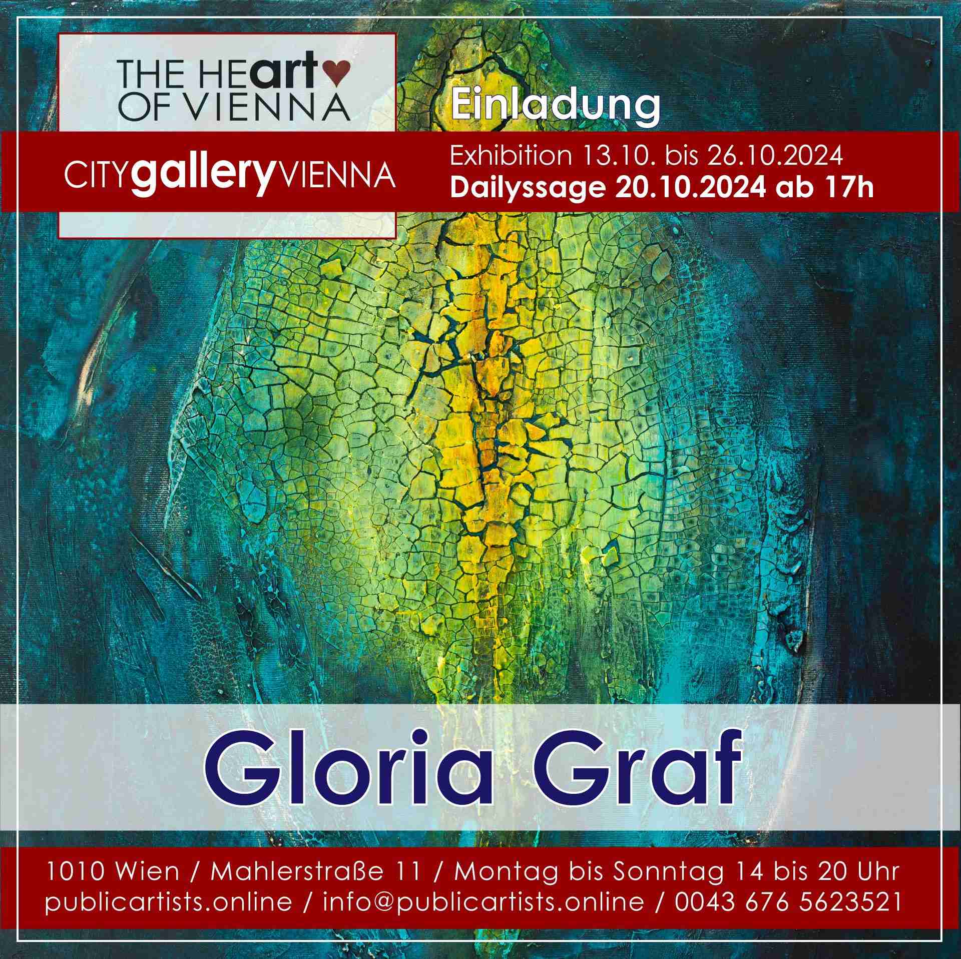 Gloria Graf in the CITYgalleryVIENNA