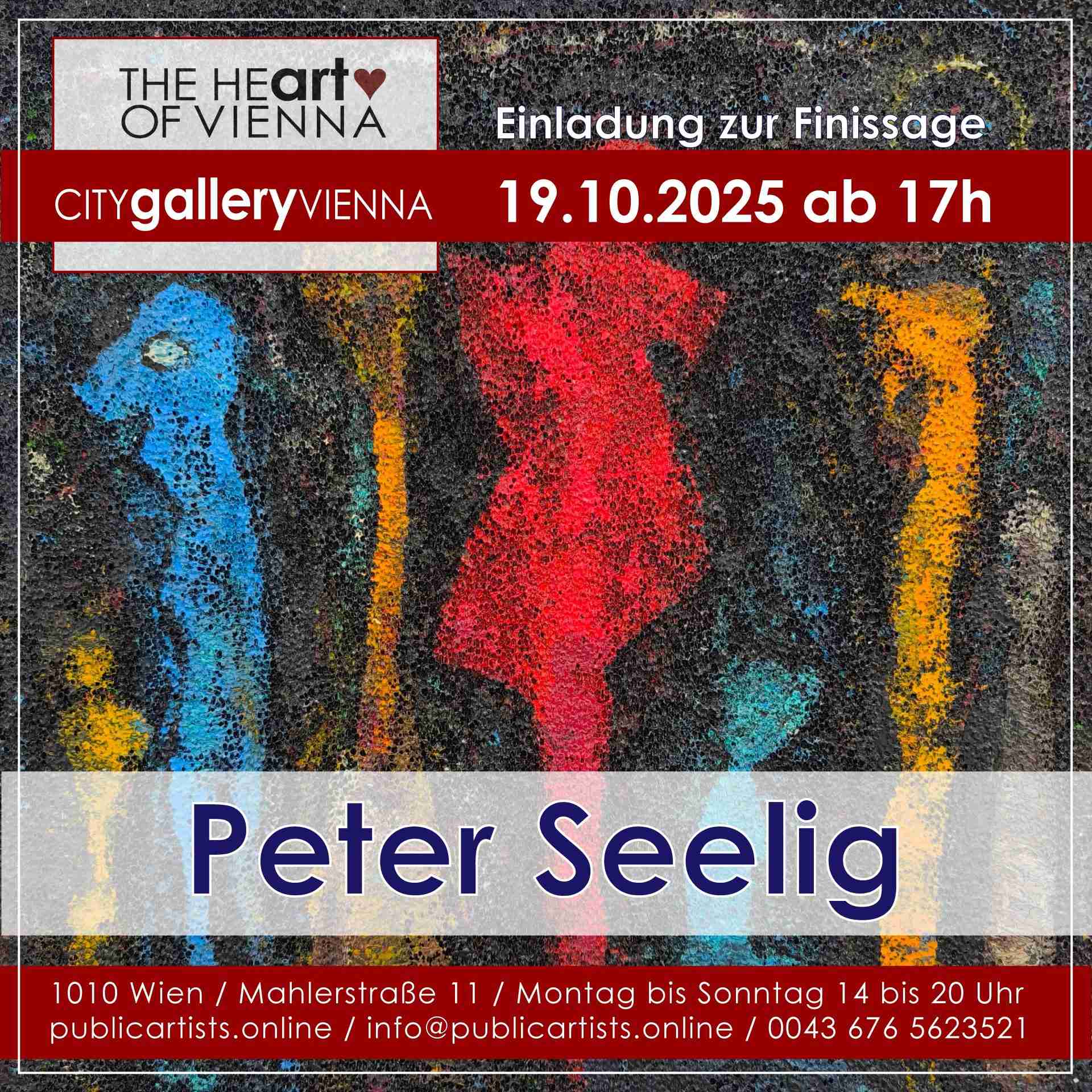 Finissage на Петер Зеелиг в CITYgalleryVIENNA