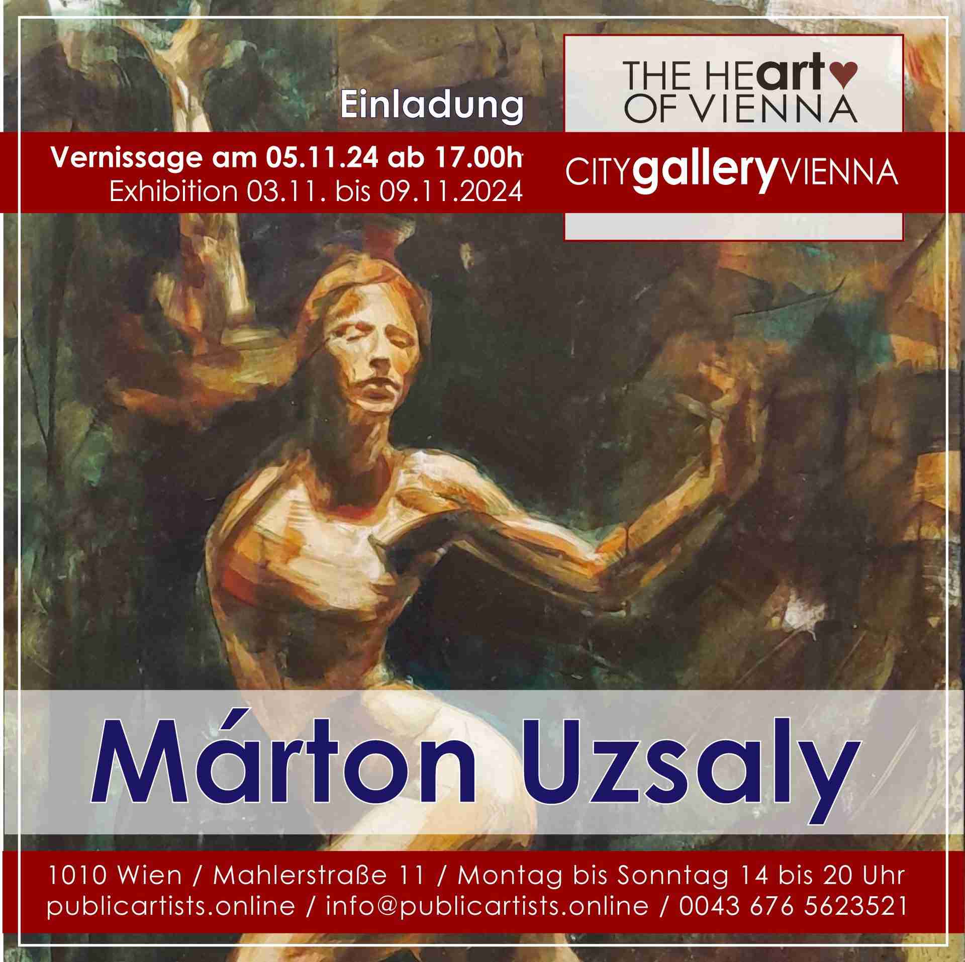 Márton Uzsaly в CITYgalleryVIENNA
