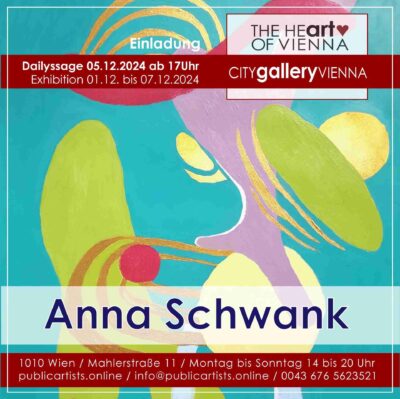 Анна Шванк в галерее CITYgalleryVIENNA