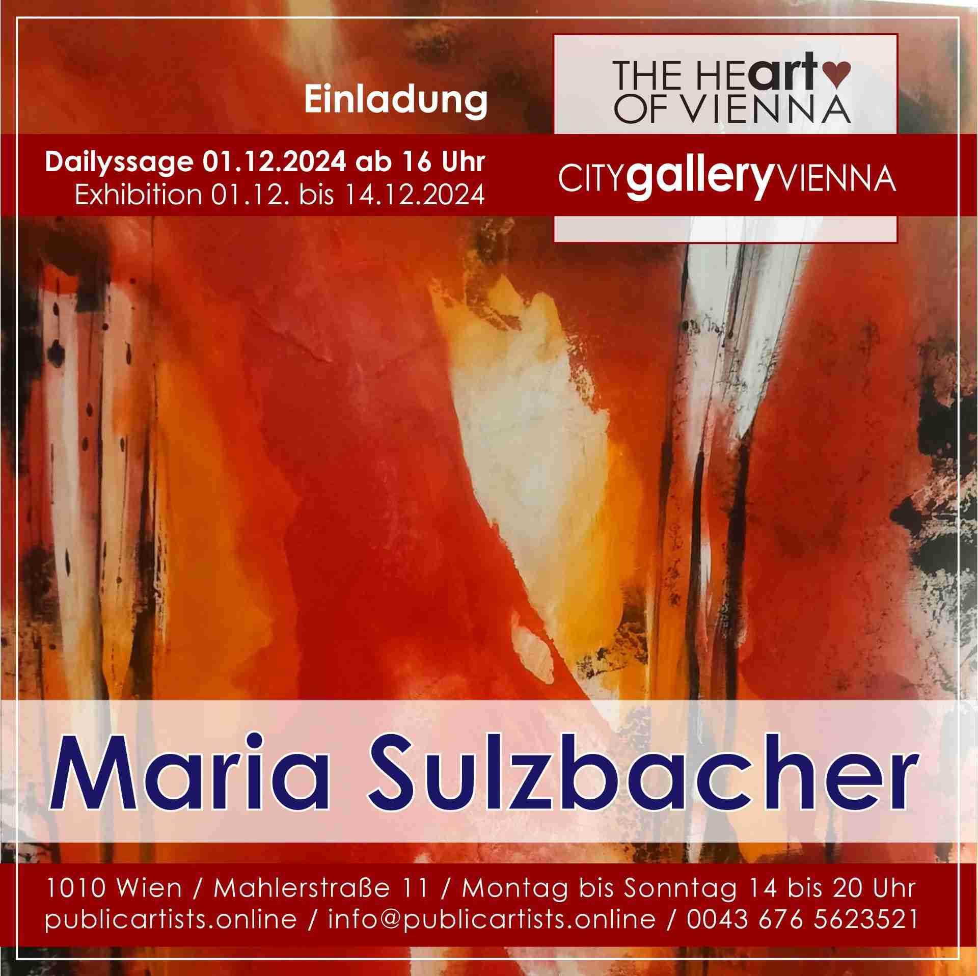 Мария Сульцбахер в галерее CITYgalleryVIENNA