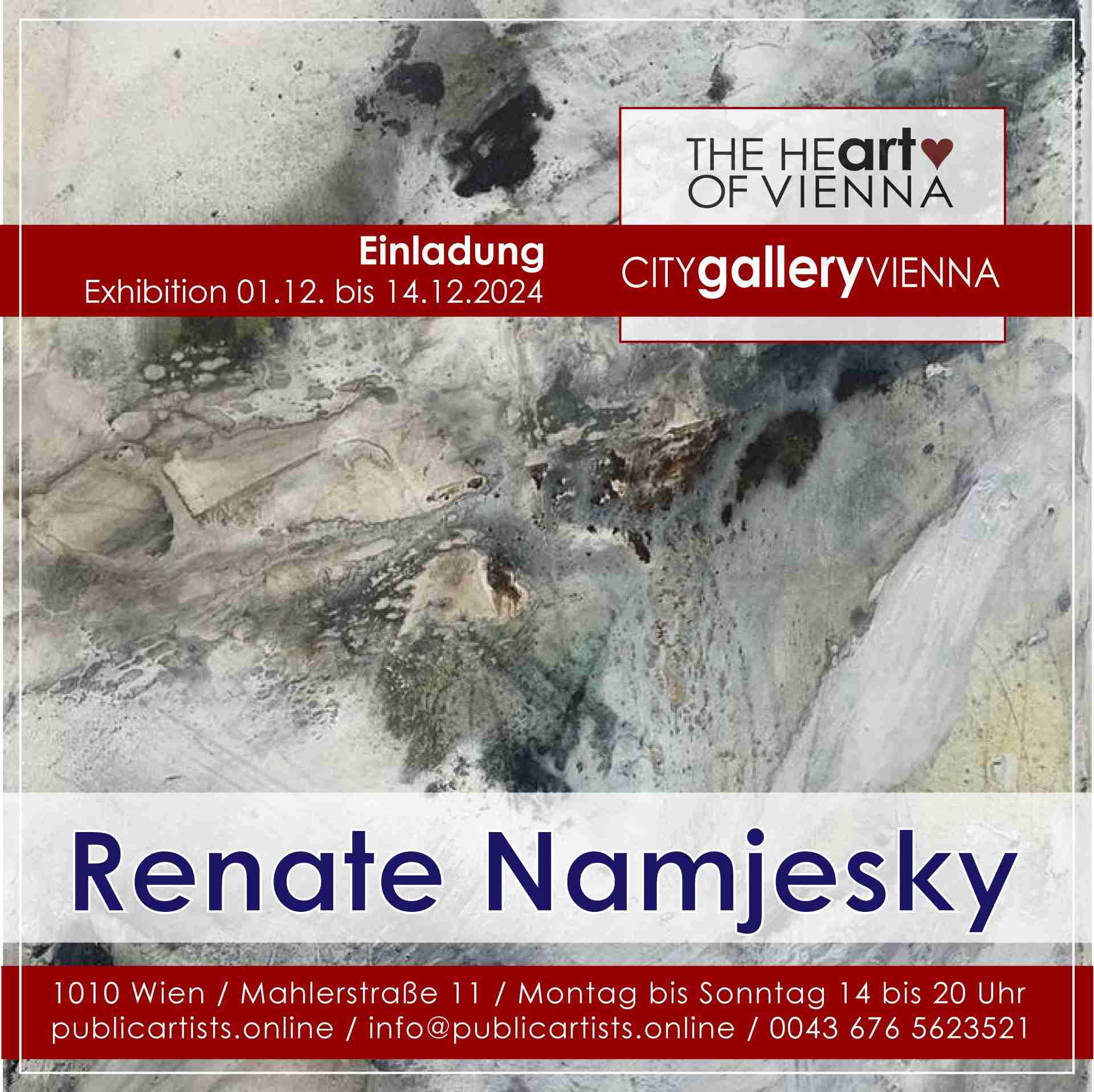 Ренате Намьески в галерее CITYgalleryVIENNA
