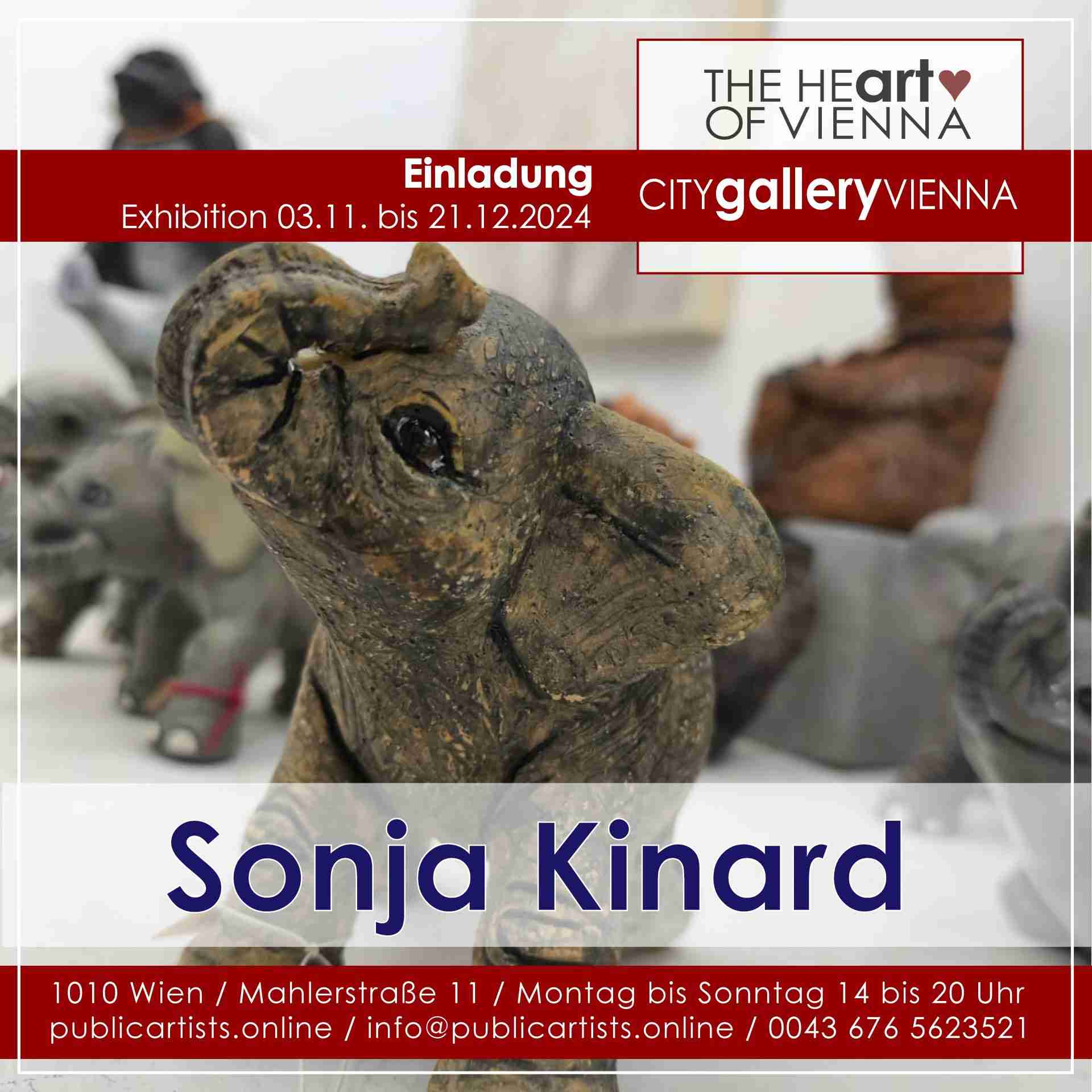 Соня Кинард в галерее CITYgalleryVIENNA