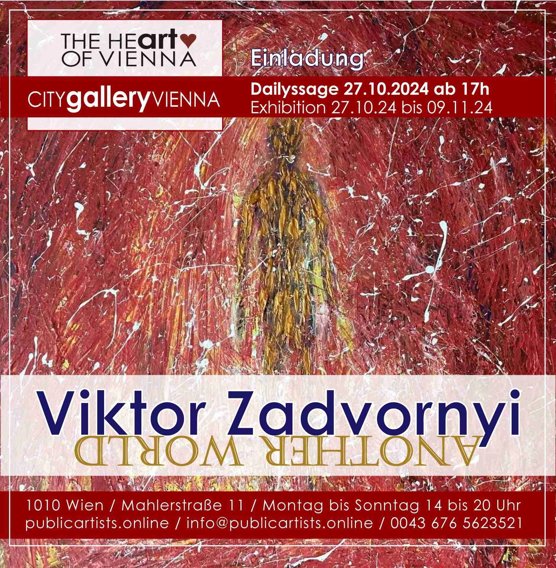 Viktor Zadvornyj v CITYgalleryVIENNA
