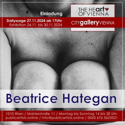 Beatrice Hategan in der CITYgalleryVIENNA