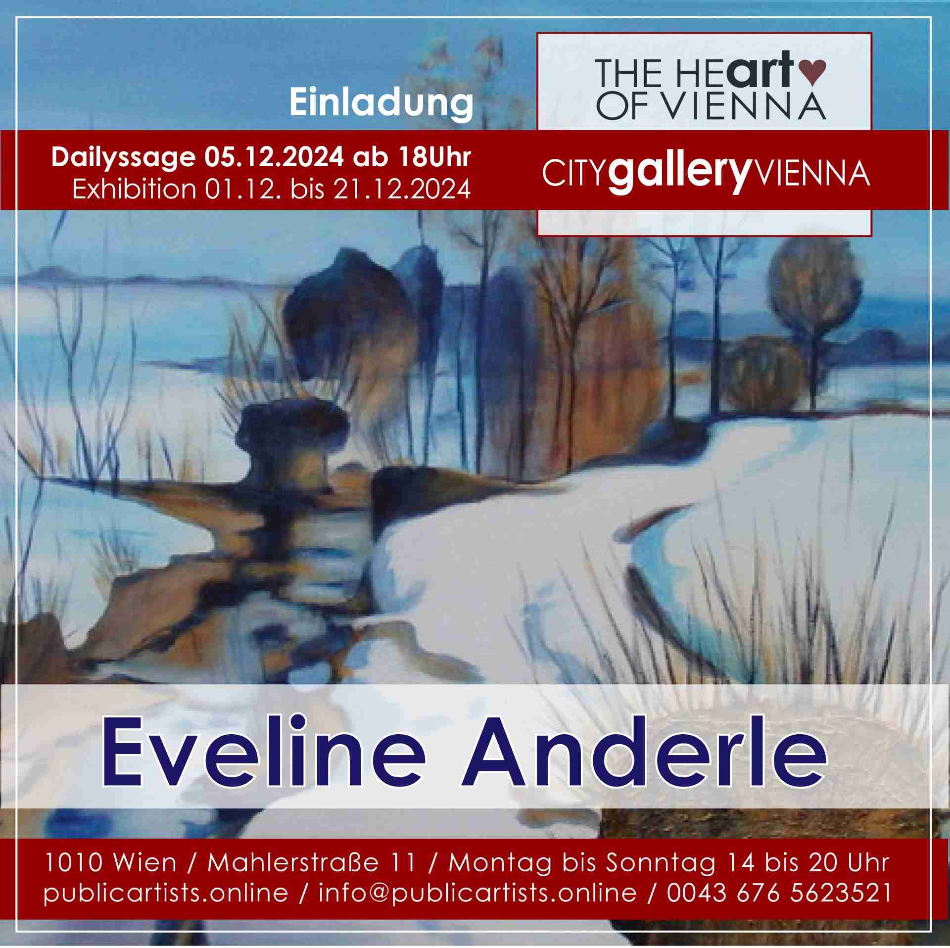 Эвелин Андерле в галерее CITYgalleryVIENNA