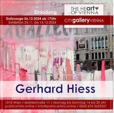 Герхард Хиес в CITYgalleryVIENNA