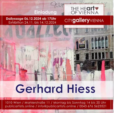 Герхард Хиес в CITYgalleryVIENNA