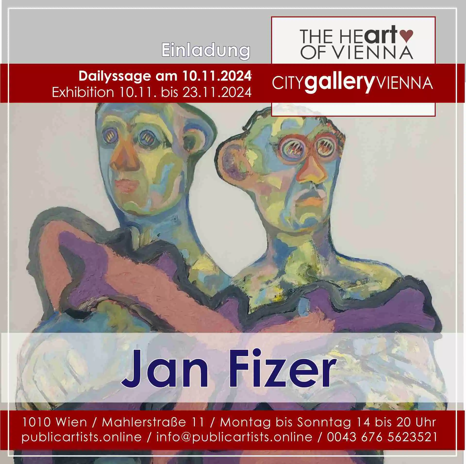 Jan Fizer v CITYgalleryVIENNA